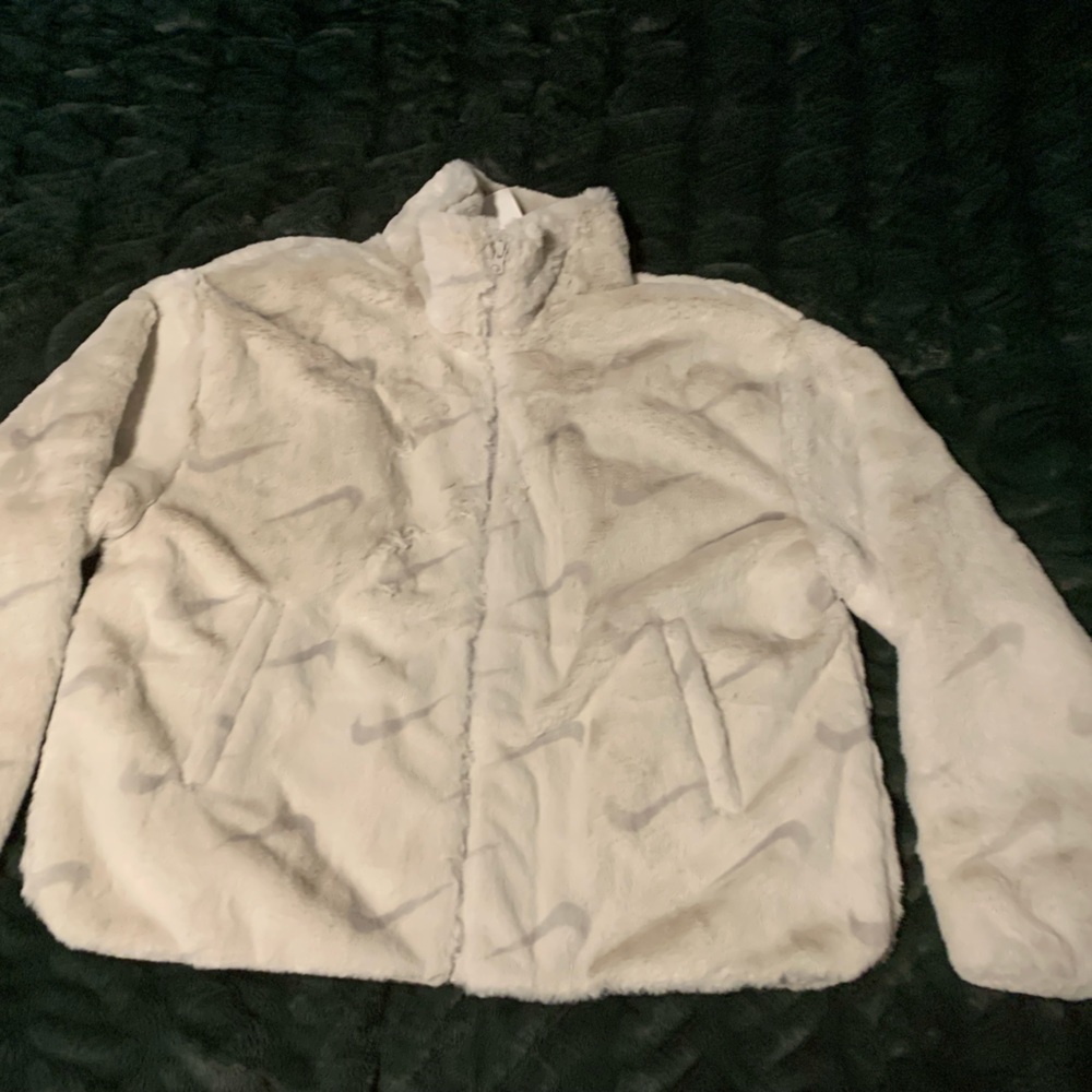 Nike fur jacket